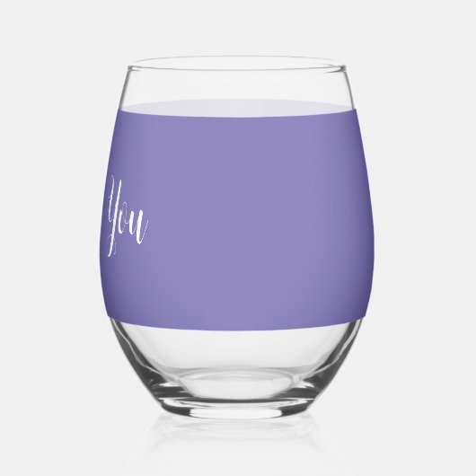 Trendy Bulk Dank u Thema Custom Wijnglas Zonder Voet (Links)