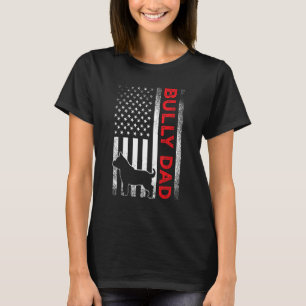 Trendy Bully of pitbull hond DAD vintage amerikaan T-shirt