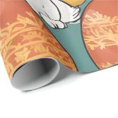 Trendy Bunny Paasfeest Collectie Cadeaupapier (Rol Hoek)