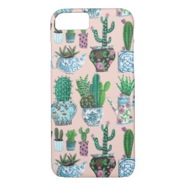 Trendy Cactus patroon | Iphone 7 Hoesje