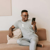 Trendy cadeau voor papa gepersonaliseerde naam ind t-shirt