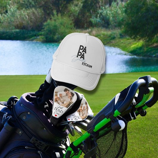 Trendy cadeau voor papa gepersonaliseerde naam ind trucker pet