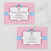 Trendy Cake Pop Bakery Visitekaartjes (Voorkant / Achterkant)