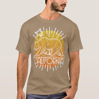 Trendy California Beer Dawn Outline T-shirt