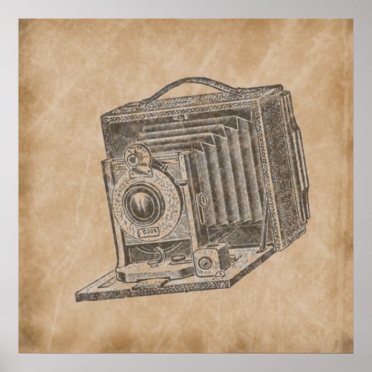Trendy  camera poster (Voorkant)