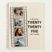 Trendy Camera Roll Fotocollage 2025 Planner (Voorkant)