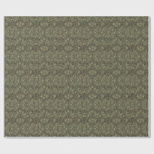 Trendy Camouflage Groen Cadeaupapier (Vlak)