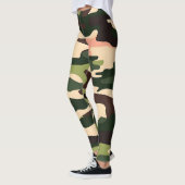 Trendy Camouflage Leggings voor Actief en Casual W (Links)