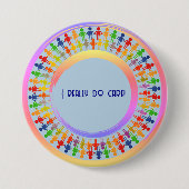 Trendy Campaign Colors - Ronde Button 7,6 Cm (Voorkant)