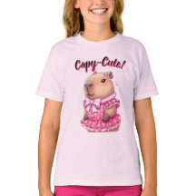 Trendy Capybara Kopie-Cute Roze Coquette Esthetiek