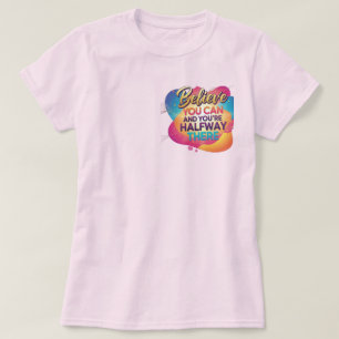 Trendy casual fashion T-shirt voor dagelijks drage
