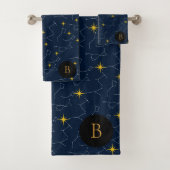Trendy Celestial Constellations Bad Handdoek (Insitu)