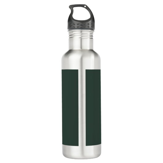 Trendy Celtic Grayish Green Modern Voeg je eigen n Waterfles (Achterkant)