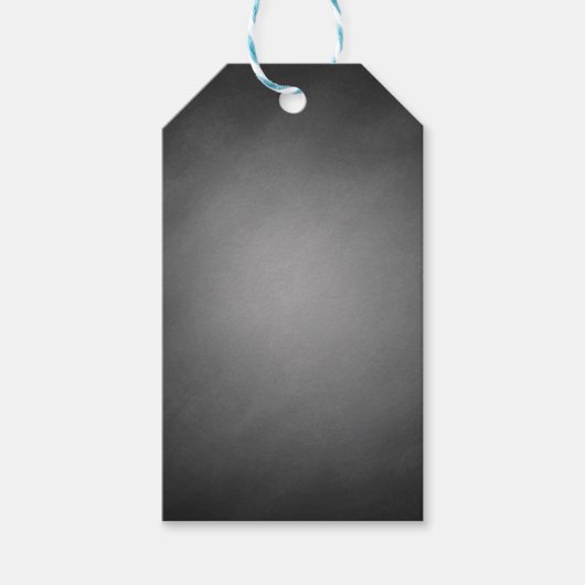 Trendy Chalkboard Vignette Cadeaulabel (Voorkant)