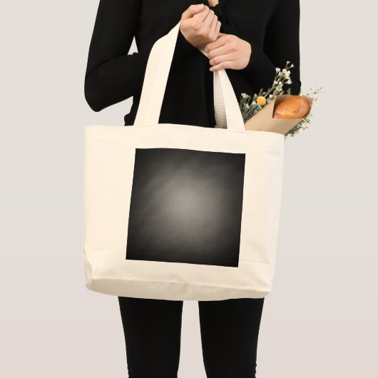 Trendy Chalkboard Vignette Grote Tote Bag (Voorkant (product))