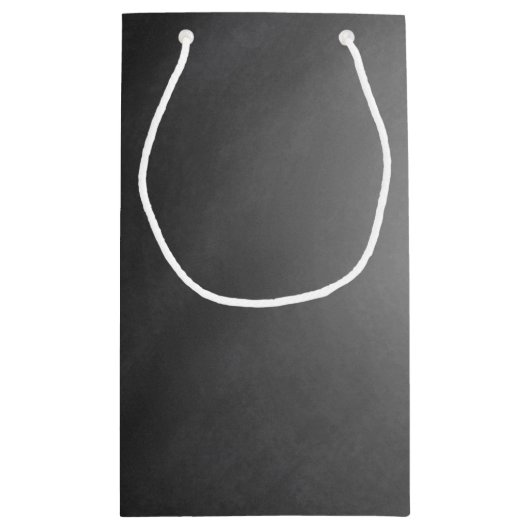 Trendy Chalkboard Vignette Klein Cadeauzakje (Achterkant)