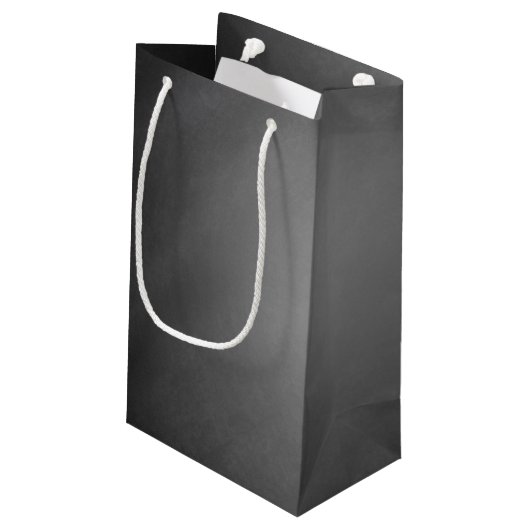 Trendy Chalkboard Vignette Klein Cadeauzakje (Achterkant Gekanteld)