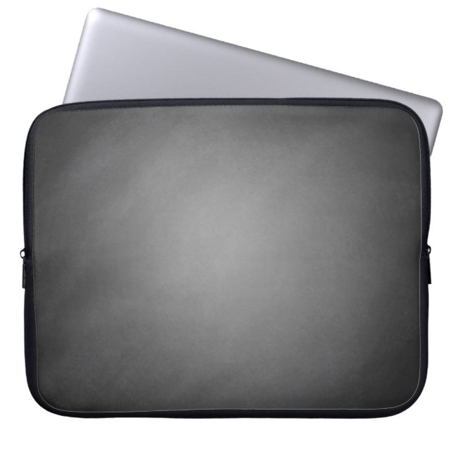Trendy Chalkboard Vignette Laptop Sleeve (Voorkant)