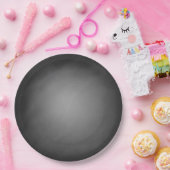 Trendy Chalkboard Vignette Papieren Bordje (Feest)