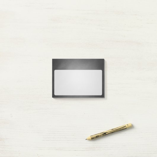 Trendy Chalkboard Vignette Post-it® Notes (Op bureau)