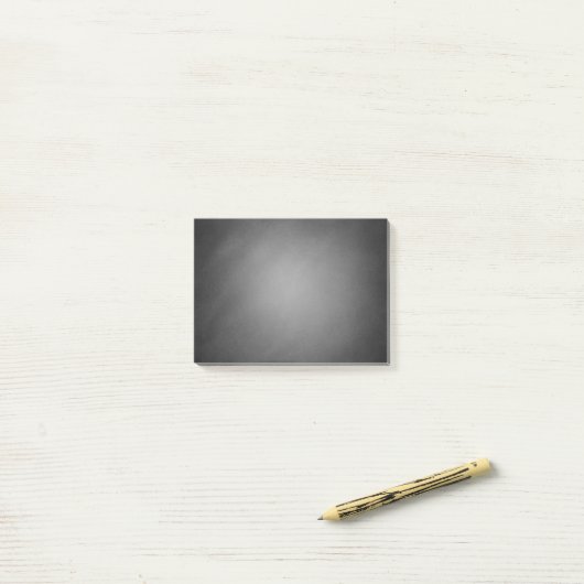 Trendy Chalkboard Vignette Post-it® Notes (Op bureau)