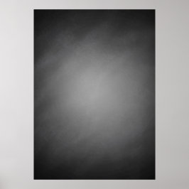 Trendy Chalkboard Vignette Poster