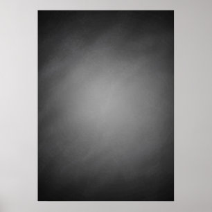 Trendy Chalkboard Vignette Poster