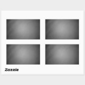 Trendy Chalkboard Vignette Rechthoekige Sticker (Vel)