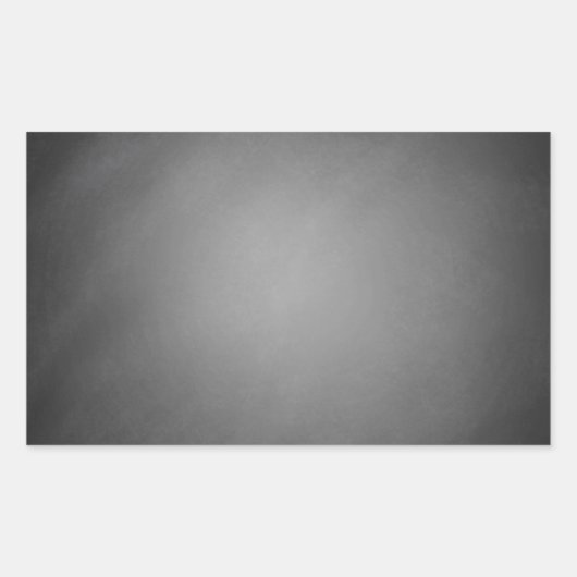 Trendy Chalkboard Vignette Rechthoekige Sticker (Voorkant)