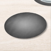 Trendy Chalkboard Vignette Ronde Kartonnen Onderzetter (Gebogen)