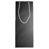 Trendy Chalkboard Vignette Wijn Cadeautas (Achterkant)