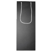 Trendy Chalkboard Vignette Wijn Cadeautas (Voorkant)