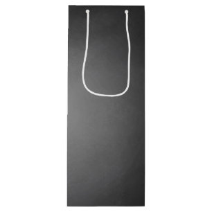 Trendy Chalkboard Vignette Wijn Cadeautas