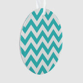 Trendy Chevron Acrylic Ornament (voorkant)