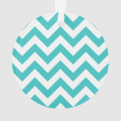 Trendy Chevron Acrylic Ornament (achterkant)