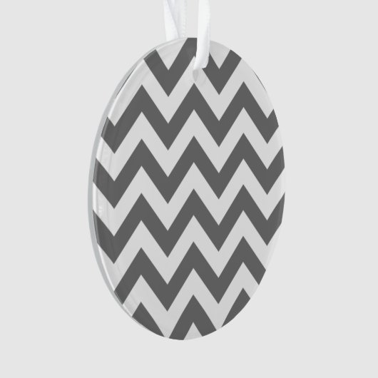 Trendy Chevron AcrylOrnament Ornament (voorkant)