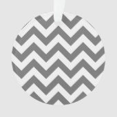 Trendy Chevron AcrylOrnament Ornament (voorkant)