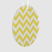 Trendy Chevron AcrylOrnament Ornament (voorkant)