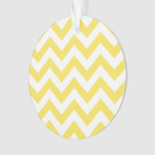 Trendy Chevron AcrylOrnament Ornament (voorkant)