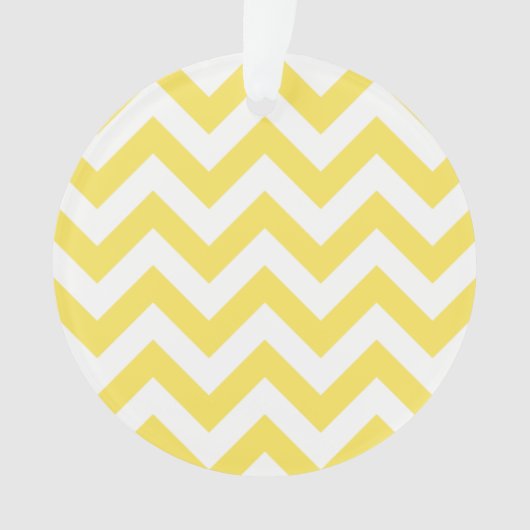 Trendy Chevron AcrylOrnament Ornament (voorkant)