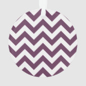 Trendy Chevron AcrylOrnament Ornament (achterkant)