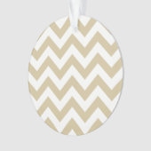 Trendy Chevron AcrylOrnament Ornament (voorkant)