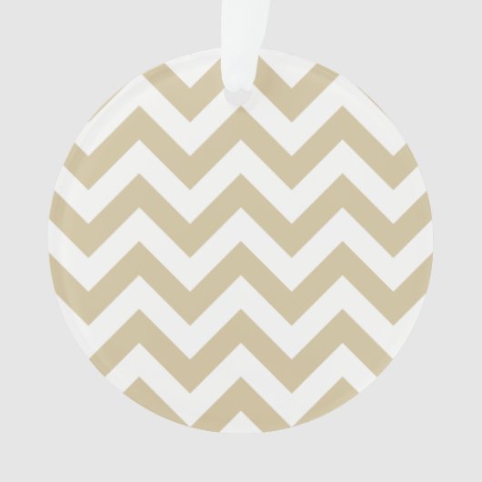 Trendy Chevron AcrylOrnament Ornament (voorkant)