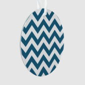 Trendy Chevron AcrylOrnament Ornament (voorkant)