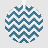 Trendy Chevron AcrylOrnament Ornament (achterkant)