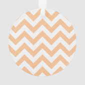 Trendy Chevron AcrylOrnament Ornament (achterkant)