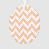 Trendy Chevron AcrylOrnament Ornament (voorkant)