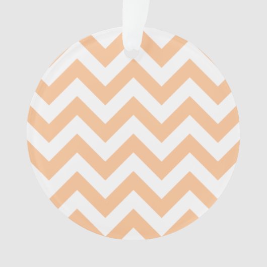 Trendy Chevron AcrylOrnament Ornament (voorkant)