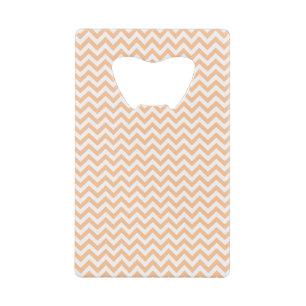 Trendy Chevron Bottle Opener Creditkaart Flessenopener