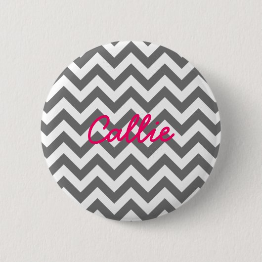 Trendy Chevron Button (Voorkant)